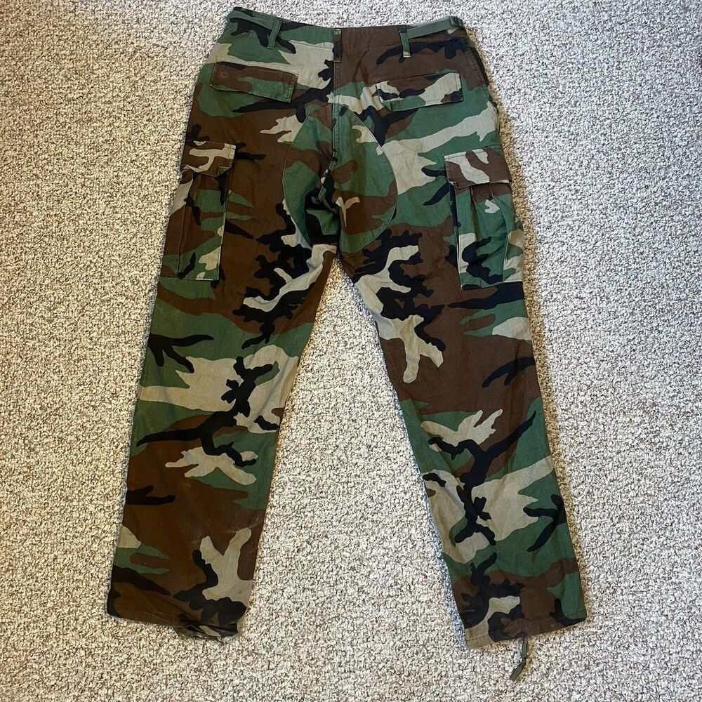 Tru Spec Camouflage Cargo Pants Mens Size M Tactical Camo Military Hunting